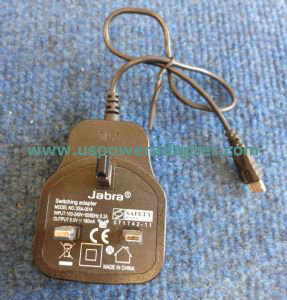 New Jabra SSA-0518 UK Plug Micro USB Bluetooth AC Power Adapter Charger 5V 180mA